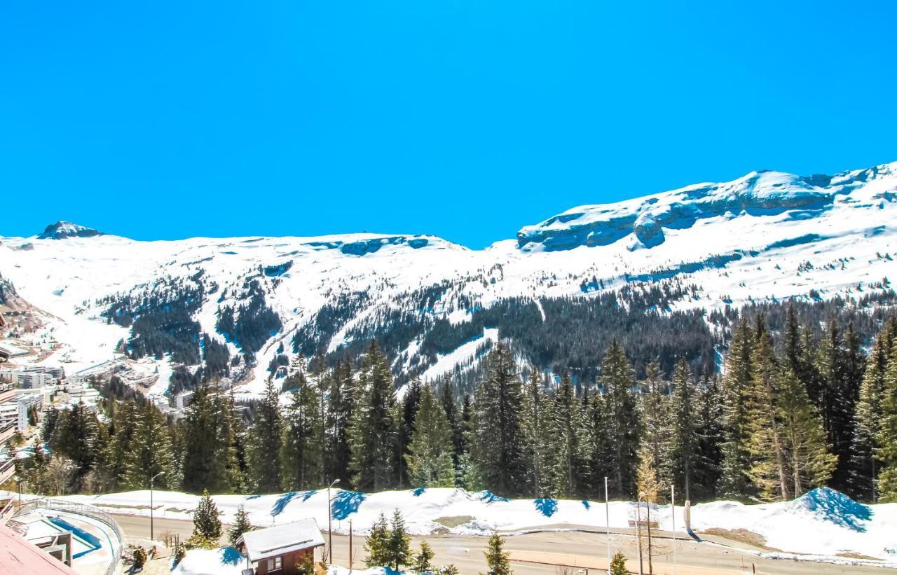 Private Penthouse 2-Bed Apartment, Ski In And Out In 5* Flaine Residence Exterior photo