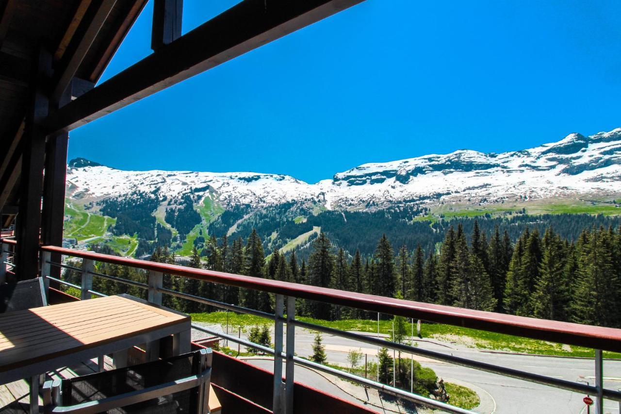 Private Penthouse 2-Bed Apartment, Ski In And Out In 5* Flaine Residence Exterior photo
